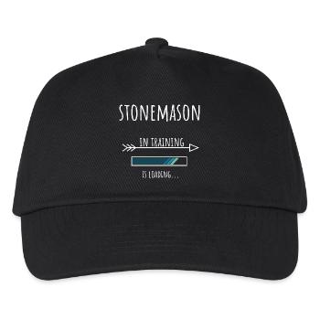 Cadeau tailleur de pierre Profession Éducation - Casquette de baseball Enfant - noir - Devant