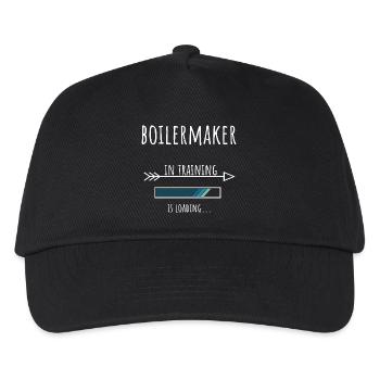 Gift Profession Training Boilersmith - Kids’ Baseball Cap - black - Front