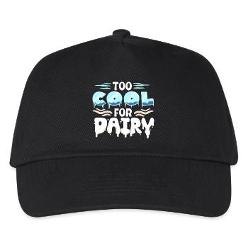 Lactose intolerance Lactose intolerant - Kids’ Baseball Cap - black - Front