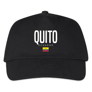 Quito Ecuador Ecuadorians - Kids’ Baseball Cap - black - Front