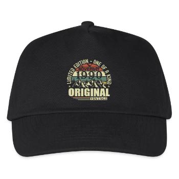 Anniversaire novembre 1990 - Casquette de baseball Enfant - noir - Devant