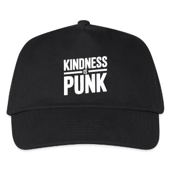 Kindness Is Punk - Kids’ Baseball Cap - black - Front
