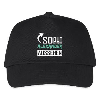 Only an Alexander can look so good - Kids’ Baseball Cap - black - Front
