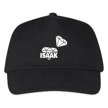 Kostbar Isaak - Kinder Basecap - Schwarz - Vorne