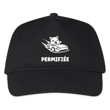 Driver's license humor - Kids’ Baseball Cap - black - Front