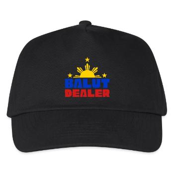 Balut Phillippinen - Kinder Basecap - Schwarz - Vorne