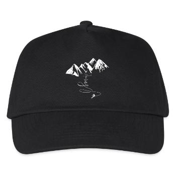 Avoriaz Ski Portes du Soleil Car Free Resort - Kids’ Baseball Cap - black - Front
