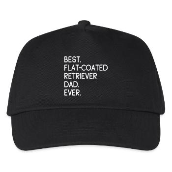 Flat-Coated Retriever - Kids’ Baseball Cap - black - Front