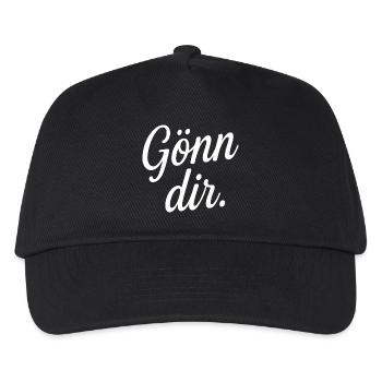 Treat yourself - Kids’ Baseball Cap - black - Front