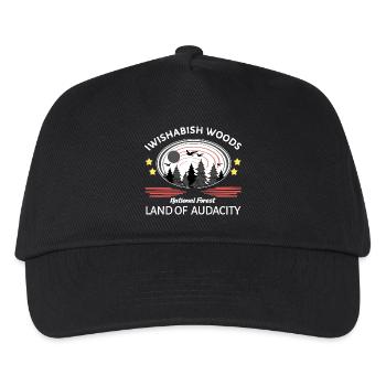 Iwishabish woods - Kids’ Baseball Cap - black - Front