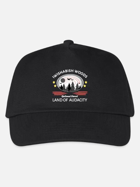 Iwishabish woods - Kinder Basecap - Schwarz