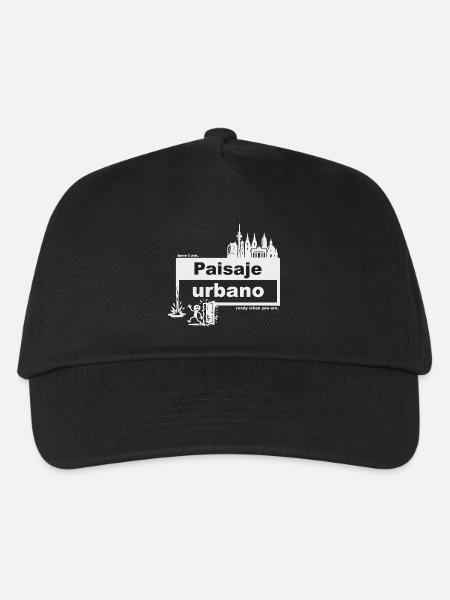 Cityscape - Spanish - ready when you are - Kids’ Baseball Cap - black