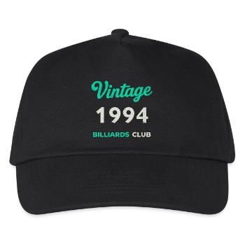 Vintage 1994 – Club de billard rétro Année de naissance - Casquette de baseball Enfant - noir - Devant