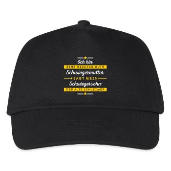 Ich bin Schwiegermutter - Kinder Basecap - Schwarz - Vorne