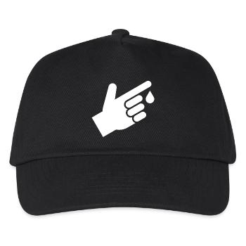 Prise de sang, gouttes de sang - Casquette de baseball Enfant - noir - Devant