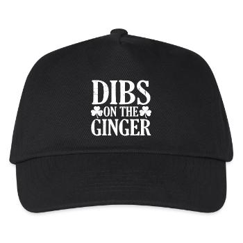 Je choisis le trèfle drôle de la Saint-Patrick roux - Casquette de baseball Enfant - noir - Devant