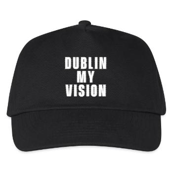 Dublin : Ma vision Saint Patrick - Casquette de baseball Enfant - noir - Devant
