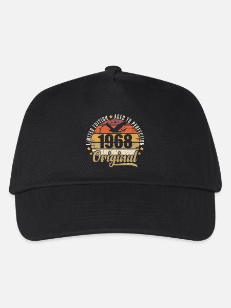 Geburtstagsgeschenk 1968 1968 Original 1968 - Kinder Basecap - Schwarz
