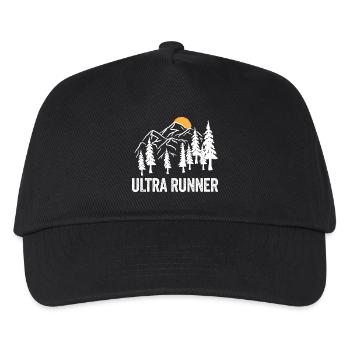 Ultra Runner - Kids’ Baseball Cap - black - Front