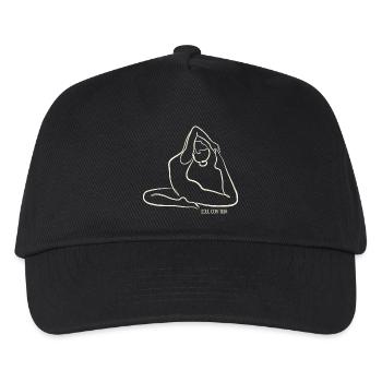 SOUL CONTOUR - Naginyasana - Kinder Basecap - Schwarz - Vorne