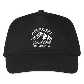 Apres Ski Social Club United States - Kinder Basecap - Schwarz - Vorne