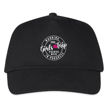 Avertissement : Voyage des filles à Porto Rico Spring Break 2026 - Casquette de baseball Enfant - noir - Devant