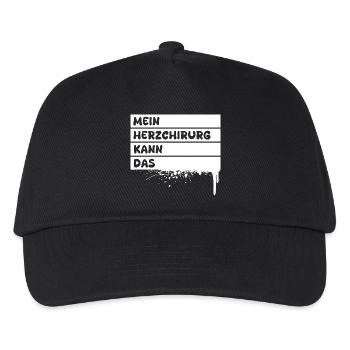 Cardiac surgeon as craftsman - Kids’ Baseball Cap - black - Front