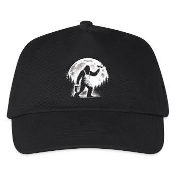 Bigfoot Maler und Lackierer - Kinder Basecap - Schwarz - Vorne