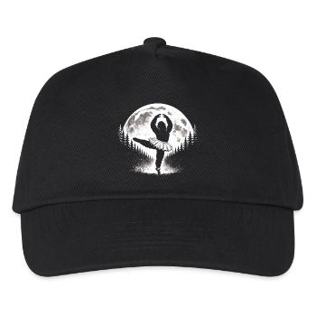 Bigfoot Ballerina - Kinder Basecap - Schwarz - Vorne