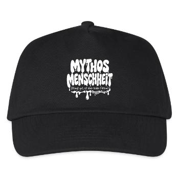Mythos Menschheit Fiktion - Kinder Basecap - Schwarz - Vorne