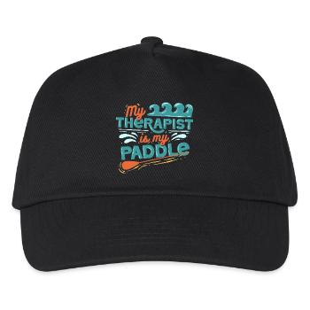 Stand up Paddle - Kids’ Baseball Cap - black - Front