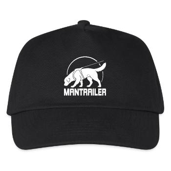 Golden Retriever MANTRAILER Search Dogs Dog - Kids’ Baseball Cap - black - Front