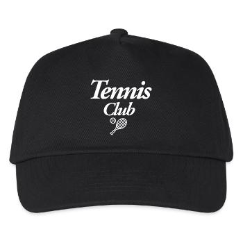 Tennis Club - Kids’ Baseball Cap - black - Front