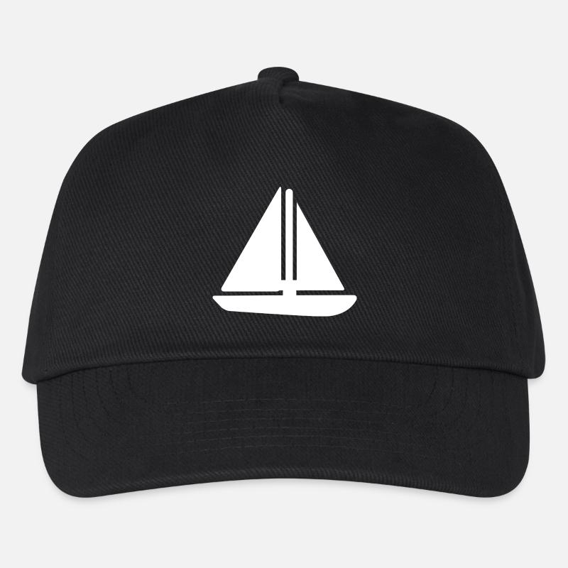 Sail - Kids’ Baseball Cap - black