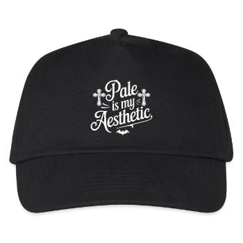 Pale Is My Aesthetic - Kids’ Baseball Cap - black - Front