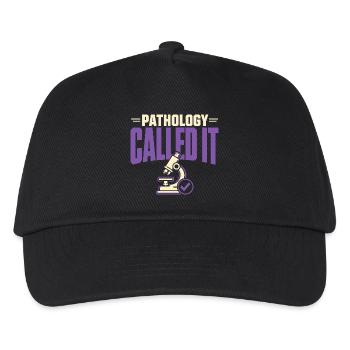 Pathology Laboratory Week, Diagnostics, - Kids’ Baseball Cap - black - Front