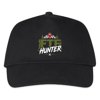FTE Hunter Outdoors - Kinder Basecap - Schwarz - Vorne