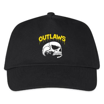 Outlaws Skulls Drip Graphic - Kinder Basecap - Schwarz - Vorne
