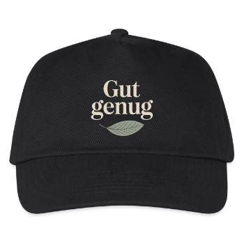 Gut Genug Selbstliebe Ich Bin Gut Genug Selbstwert - Kinder Basecap - Schwarz - Vorne