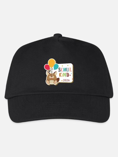 Schulstart - Kinder Basecap - Schwarz