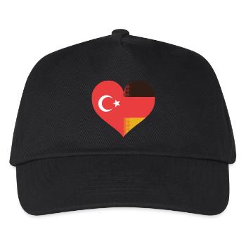 Turquie allemande - Casquette de baseball Enfant - noir - Devant