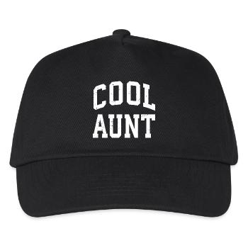 Cool Aunt - Kids’ Baseball Cap - black - Front