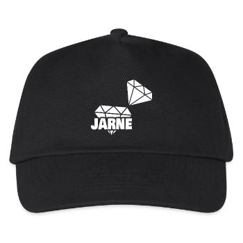 Edel Jarne - Kinder Basecap - Schwarz - Vorne
