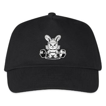 Pumpernickel Rabbit - Kids’ Baseball Cap - black - Front
