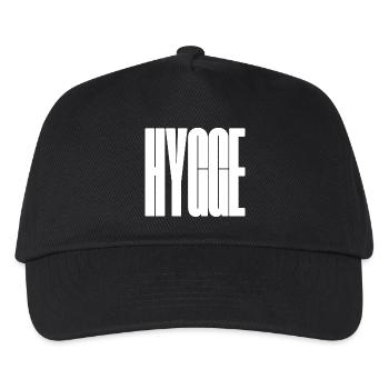 Hygge Bold Wordmark Graphic Tee - Kids’ Baseball Cap - black - Front