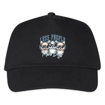 Dog Saying - Kids’ Baseball Cap - black - Front