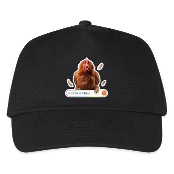 NOAI Trex - Kinder Basecap - Schwarz - Vorne