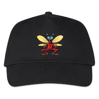 Fly Yogi - Kids’ Baseball Cap - black - Front