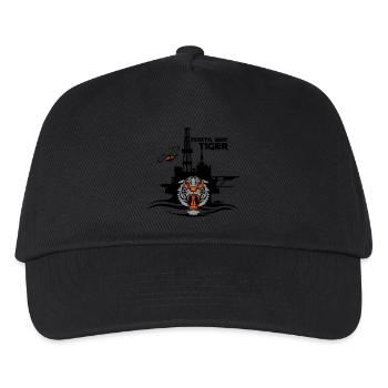 North Sea Tiger Oil Rig Platform Aberdeen - Kids’ Baseball Cap - black - Front