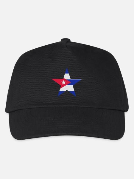 Étoile cubaine - Casquette de baseball Enfant - noir